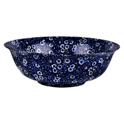 Burleigh Blue Calico Fruit Bowl